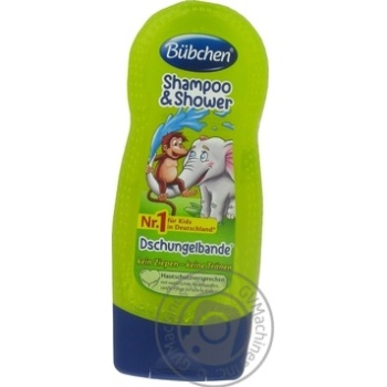 Shampoo Bubchen for the care of children's hair 230ml Germany - buy, prices for NOVUS - photo 1