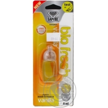 Ароматизатор Sapfire Aromaсar Bio Fresh Lemon 8мл - купить, цены на - фото 5