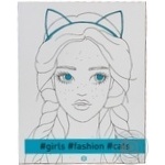 Girls Fashion Cats Book