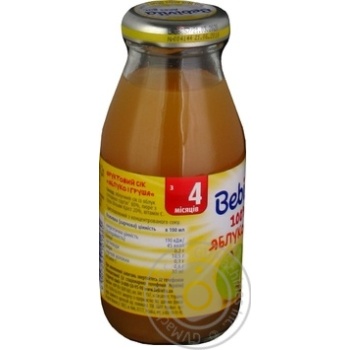 Bebivita for children from 4 months apple-pear juice 200ml - buy, prices for MegaMarket - photo 7