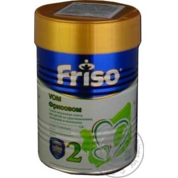 Суміш молочна Friso VOM Фрисовом №2 400г купити, ціни на МегаМаркет - фото 1