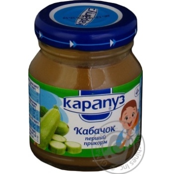 Пюре Карапуз Кабачок перший прикорм 75г купити, ціни на МегаМаркет - фото 4