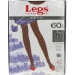 Колготки жіночі LEGS 401 TETTI 60 BEIGE №1/2