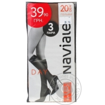 Гольфи жiн. Naviale naturale р.onesize купити, ціни на МегаМаркет - фото 1