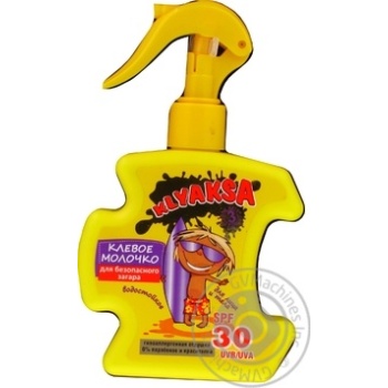 Молочко KLYAKSA для безпечної засмаги SPF-30 200мл х15 купить, цены на МегаМаркет - фото 3