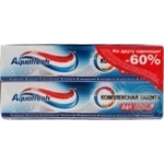 Зубна паста Aquafresh Complete Care 1+1 100мл