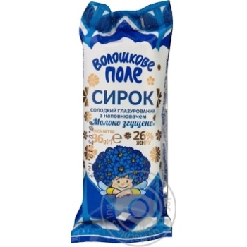 Voloshkove Pole With Condensed Milk In Glaze Cottage Cheese - buy, prices for MegaMarket - photo 1