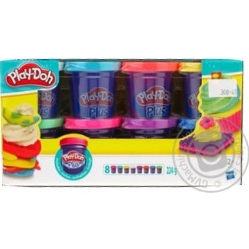 Набір пластиліну Play-Doh з 8 баночок купити, ціни на МегаМаркет - фото 1