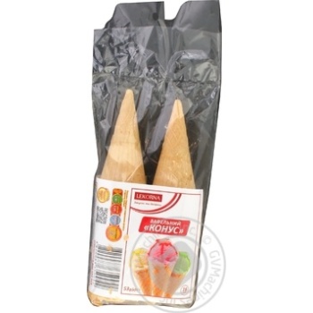 Pan kroshka waffle cone 53g - buy, prices for MegaMarket - photo 4