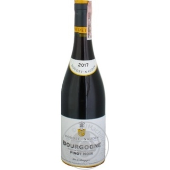 Вино Doudet Naudin Bourgogne червоне сухе 0.75л х6 купити, ціни на МегаМаркет - фото 1