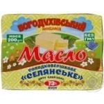 Масло Богодуховский молзавод Крестьянское сладкосливочное 73% 200г