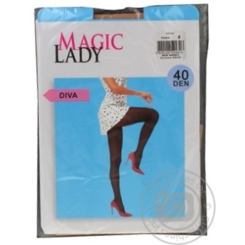 Колготи Magic Lady Diva жіночі бежеві 40ден 2р - купити, ціни на ULTRAMARKET - фото 1