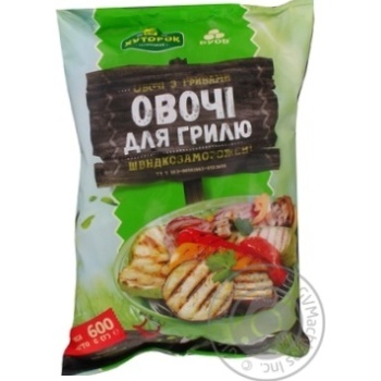 Vegetables Khutorok selianskij frozen for grill 600g - buy, prices for MegaMarket - photo 2