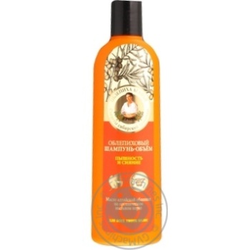 Shampoo Grandmother agafya recipes sea-buckthorn for hair 280ml - buy, prices for MegaMarket - photo 1