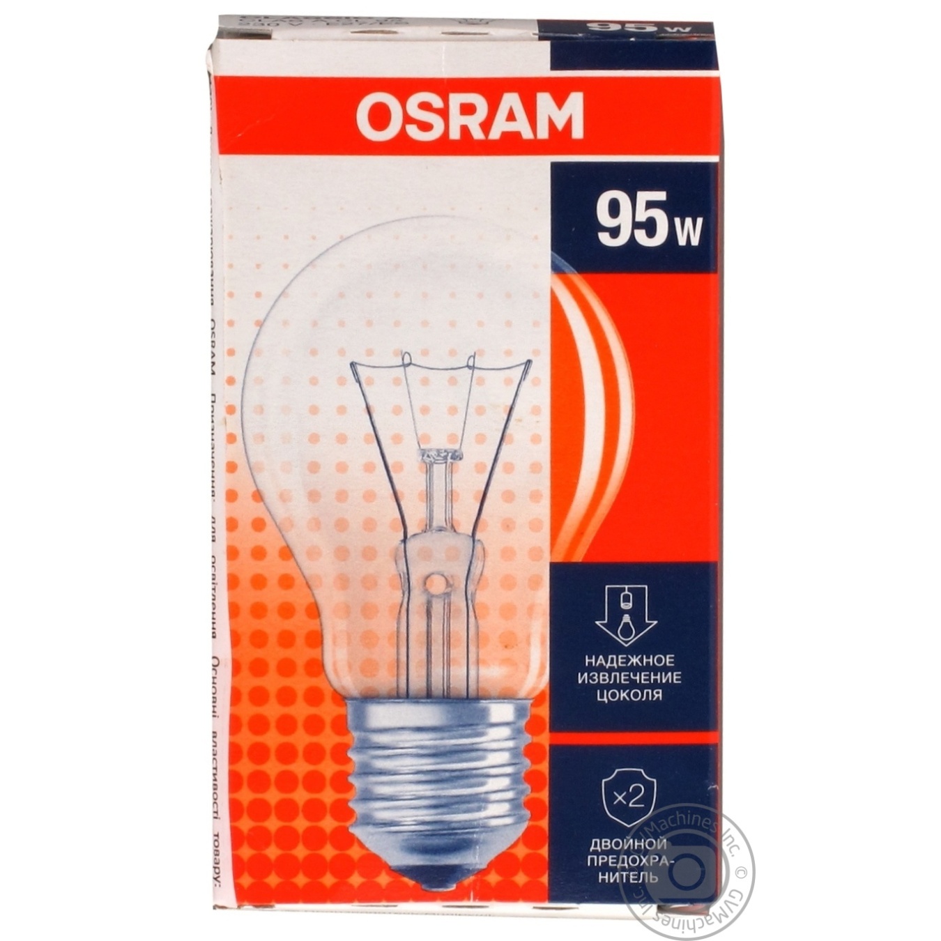 

Лампа Osram А розжарювання Clas A 95W E27 x6