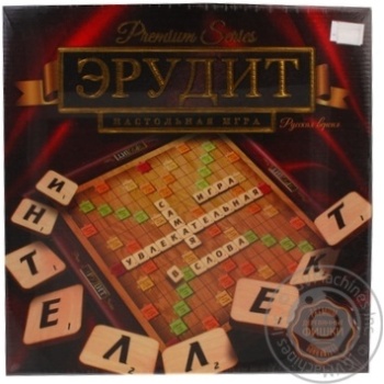 Іграшка Настільна велика гра Ерудит Premium купити, ціни на МегаМаркет - фото 1