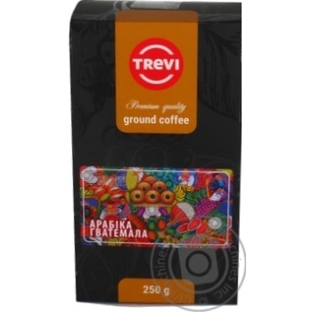 Trevi Arabic Guatemala Ground Coffee 250g - buy, prices for MegaMarket - photo 2