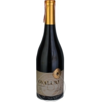 Wine saperavi red dry 12.6% 750ml glass bottle Georgia - buy, prices for MegaMarket - photo 1