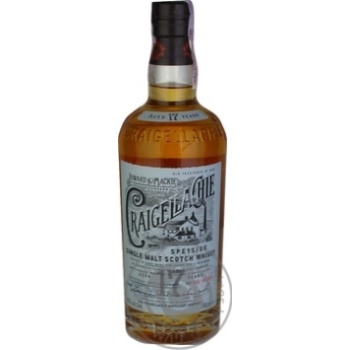 Віскі Craigellachie 17 years у тубусі 0,7л х6 купить, цены на МегаМаркет - фото 1