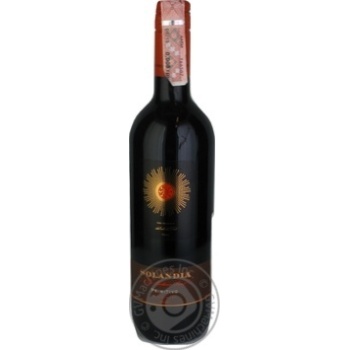 Вино Solandia Primitivo Salento IGT червоне сухе 0.75л х6 купить, цены на МегаМаркет - фото 1