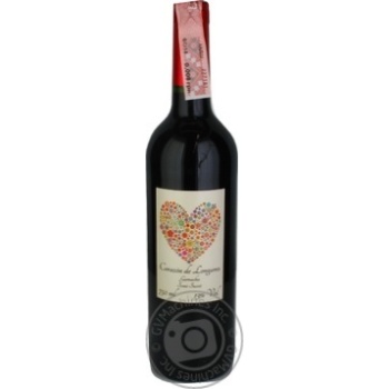 Wine red semisweet 13% 750ml glass bottle Spain - buy, prices for MegaMarket - photo 1
