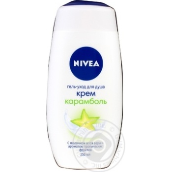 Gel-cream Nivea Moments of freedom for shower 250ml - buy, prices for MegaMarket - photo 1