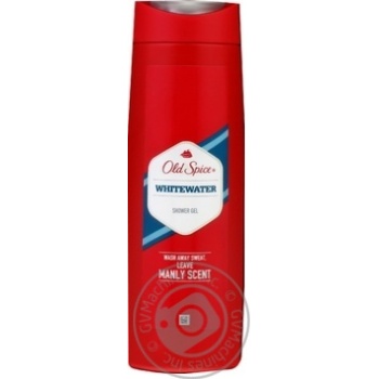 Гель для душу Old Spice WhiteWater 400мл купити, ціни на МегаМаркет - фото 1