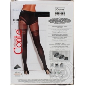 Conte Fantasy Delight Women's Tights 3 nero - buy, prices for - photo 2