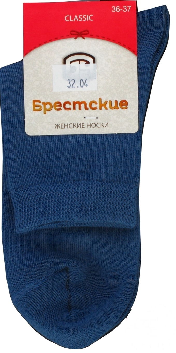 

Носки женские Брестские Classic синые размер 23
