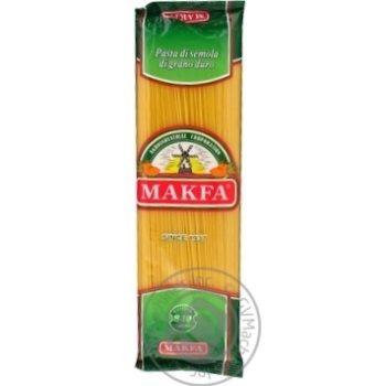Pasta spaghetti Makfa 2.5% 450g - buy, prices for MegaMarket - photo 1