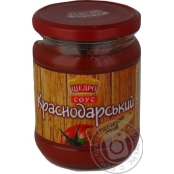 Sauce Schedro Krasnodar 480g - buy, prices for MegaMarket - photo 1