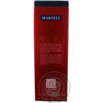 Martell V.S.O.P. cognac 40% 1l - buy, prices for ULTRAMARKET - photo 2