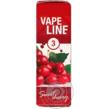 Рідина для електро випаровувача VAPELINE Sweet Cherry 3мг 10мл - купити, ціни на NOVUS - фото 1