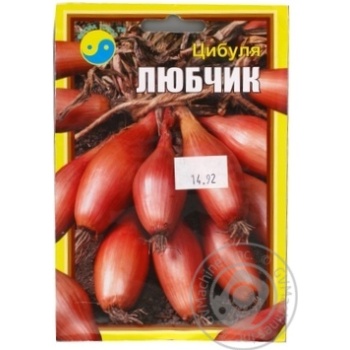 Насіння цибулі сорт Любчик в/ф 5г купити, ціни на МегаМаркет - фото 1