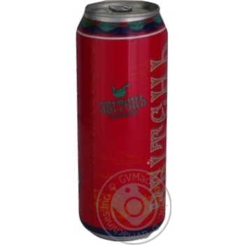 Beverage Zbiten apple-cranberry low alcohol 5% 500ml can - buy, prices for MegaMarket - photo 4