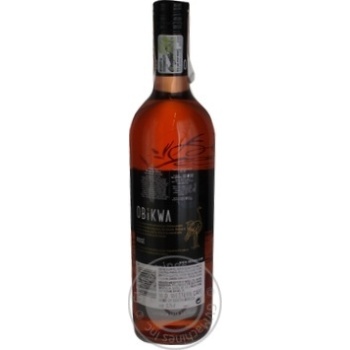 Wine Obikwa pink dry 12.5% 750ml Republic of south africa - buy, prices for MegaMarket - photo 2