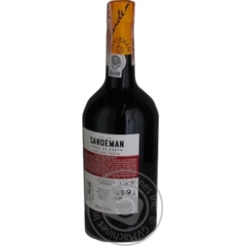 Sandeman Ruby Porto Red Strong Wine 19.5% 0.75l - buy, prices for - photo 3