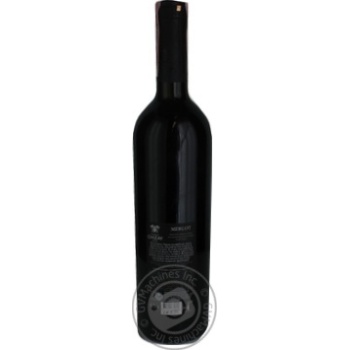 Вино Chateau Chizay Merlot червоне сухе 0,75л х6 купить, цены на МегаМаркет - фото 2