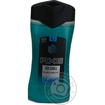 Гель для душу AXE Ice Chill 3in1 250мл х12 \\ купить, цены на МегаМаркет - фото 1