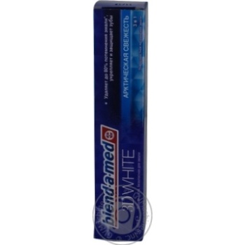 Toothpaste Blend-a-med 3d white 50ml - buy, prices for MegaMarket - photo 1