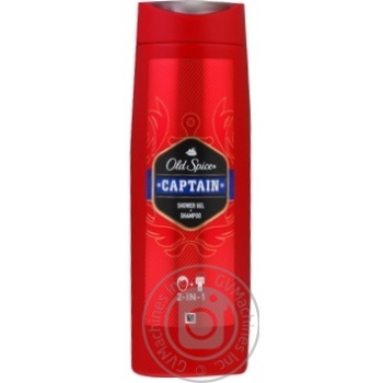 Гель для душу Old Spice Captain 400мл х6 купити, ціни на МегаМаркет - фото 1