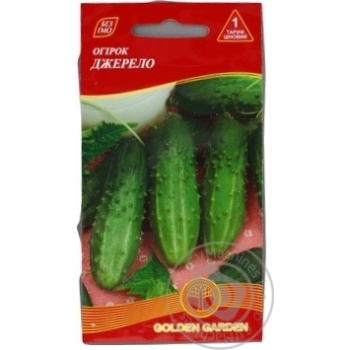 Seed cucumber Golden garden 1g - buy, prices for MegaMarket - photo 5