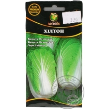 World of Seeds Hilton Peking Cabbage Seeds 0.5g - buy, prices for MegaMarket - photo 1