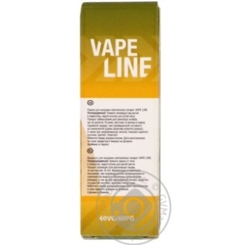 Жидкость Vape Line P Tobacco для заправки электронных сигарет 6мг 10мл - купить, цены на NOVUS - фото 2