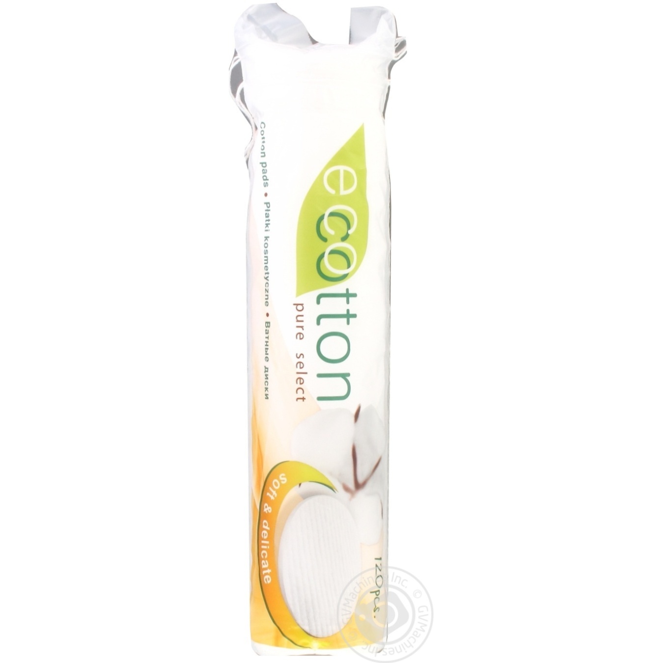 

Ватні пластини ECOtton 120шт