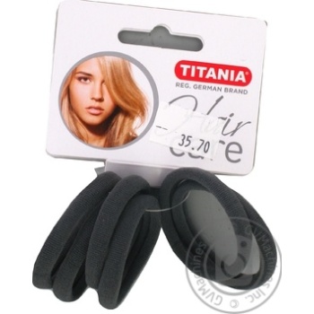 Защіпка Titania для волосся 6шт Art.7870  х6 купити, ціни на МегаМаркет - фото 1