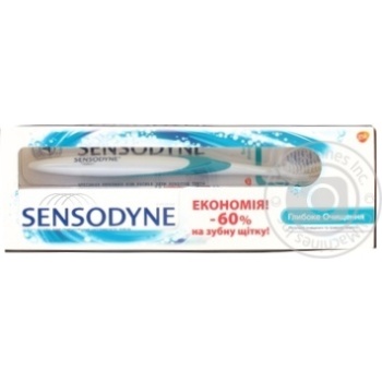 Toothpaste Sensodyne Deep cleaning 75ml - buy, prices for MegaMarket - photo 1