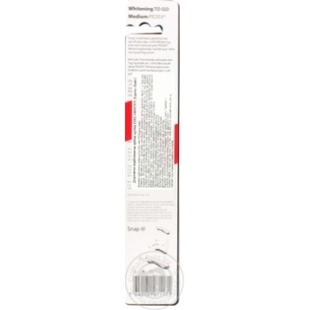 Toothbrush Edel white medium - buy, prices for MegaMarket - photo 2