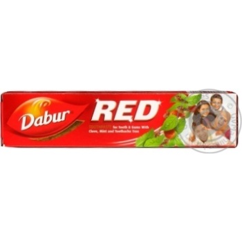 Зубна паста Dabur Red 100г купити, ціни на МегаМаркет - фото 1