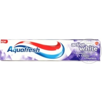 Toothpaste Aquafresh White 125ml - buy, prices for MegaMarket - photo 1